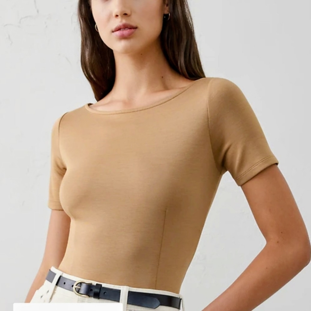 Banana Republic Soft Touch Seamed Top